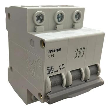 Imagem de Disjuntor Tripolar 3 Polos 10A,16A,20A,25A,32A,40A,50A,63A