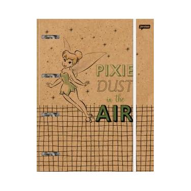 Imagem de Caderno Argolado College Capa Dura – Tinker Bell Kraft (80 folhas)
