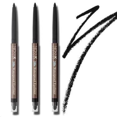 Imagem de Delineador The Make-Up Artist Project NYA40 Black Waterproof x3