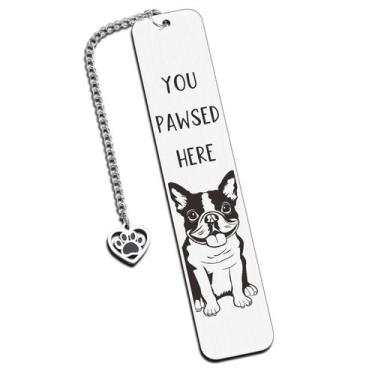 Imagem de Marque o presente para amantes de cães Aiseavril Cadeau Boston Terrier