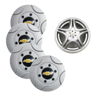 Imagem de Jogo Calota Central Miolo Tampa De Roda Gm Chevrolet Astra Sport 2002 