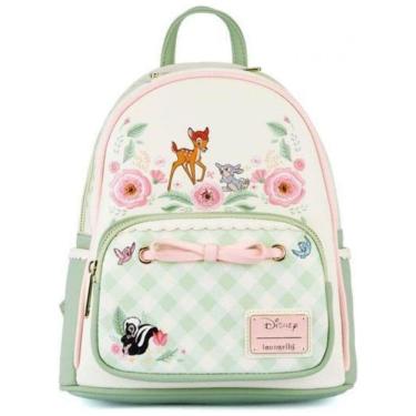 Imagem de Mochila Escolar Infantil Loungefly Disney Bambi para Crianças a Partir de 3 Anos, Verde Pastel