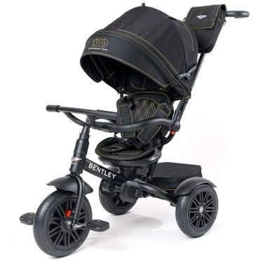 Imagem de Triciclo Infantil 6 em 1, Oficialmente Projetado pela Bentley com Cobertura e Alça para...