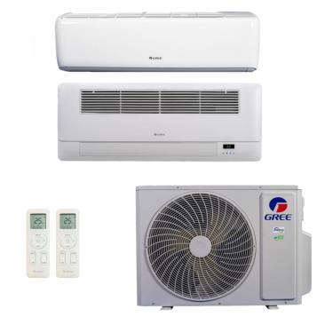 Imagem de Ar-Condicionado Multi Split Inverter R-32 Gree 24.000 (1x Evap HW 9.000 + 1x Evap Cassete 1 Via 22.000) Quente/Frio 220V