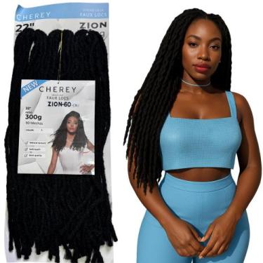 Imagem de Dread Faux Loux 300 Gramas Pacotão Cabelo Removível Zion- 60 - bbless,