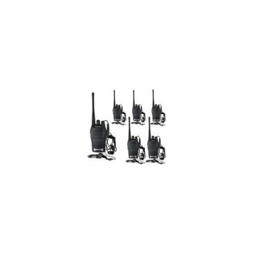Imagem de Pacote x6 do transmissor de rádio UHF Walkie Talkie Baofeng BF-777S - 