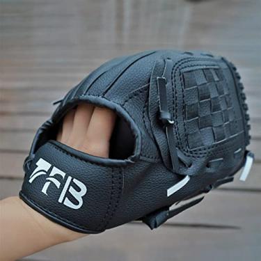 Imagem de Luvas de beisebol softball desportos ao ar livre luva de beisebol equipamento de prática de softball mão esquerda ou direita para homem adulto mulher (cor: Left Hand, US Size: 11,5 polegadas)