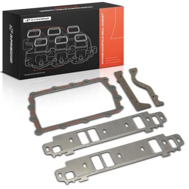 Imagem de A-Premium Kit de junta de vedação do coletor de admissão adequado para Dodge Ram 1500 Pickup 1994-1997 Dakota 1992-1997 B1500/2500 1995-1997 Conjunto de juntas do coletor de admissão do motor, 3,9L V6