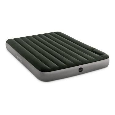 Imagem de Colchão Inflável Casal Resistente Confortável Até 272Kg Com Bomba
