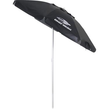 Imagem de Guarda-Sol Articulado Mormaii 2,00m em Bagum e Alumínio Preto Bel