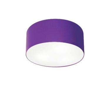 Imagem de Plafon Para Home Cilíndrico Sh-3010 Cúpula Cor Roxo