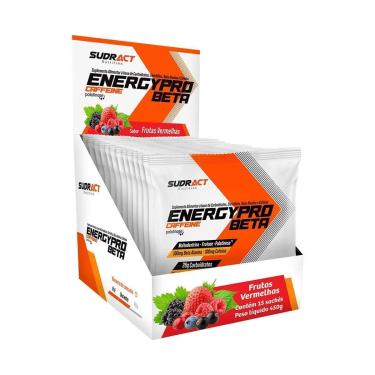 Imagem de Energy Pro Beta - 15 Sachês 30g Frutas Vermelhas - Sudract Nutrition-Unissex