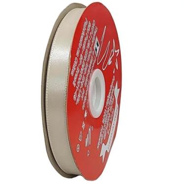 Imagem de TRADER, Fita De Cetim Trader 15mm N°3 Com 50 Metros, COR 061 BEGE CLARO