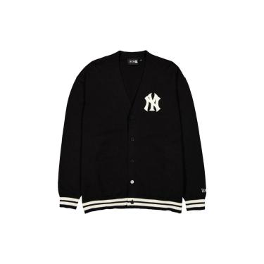 Imagem de MOLETOM NEW ERA MLB KNIT CARDIGAN NEYYAN BLK-Unissex