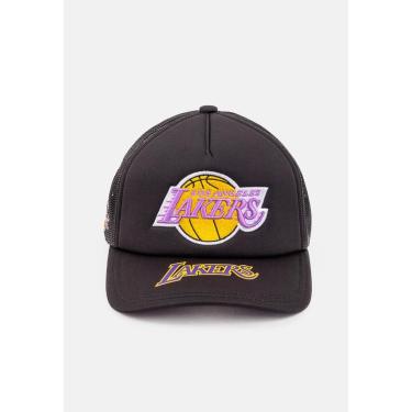 Imagem de Boné Mitchell & Ness NBA Trucker HWC Los Angeles Lakers Masculino-Masculino