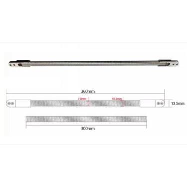 Imagem de Protetor De Cabo De Aço Inoxidável Com Mola, Conduíte Metálico Para Pr