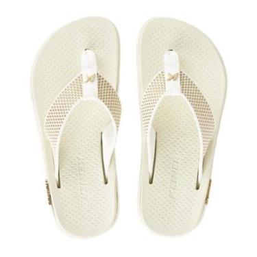 Imagem de Chinelo Sandália Kenner Kivah Dots Bege-Masculino