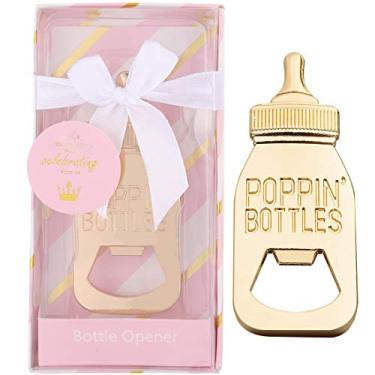 Imagem de 48 peças de lembrancinhas de chá de bebê de princesa rosa para meninas, abridor de garrafas POPPINS'BOTTLE, lembrancinhas de chá de bebê para convidadas, meninas, lembranças de chá de bebê, decoração