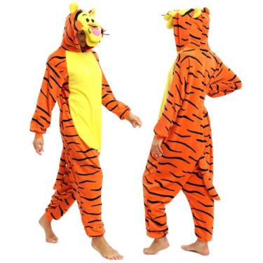 Imagem de Pijama de Halloween Costume NAITOKE Animal Onesie para adultos