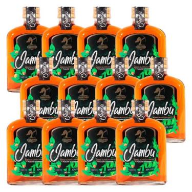 Imagem de Cachaça Mista de Jambu Indiazinha 160ml 12 Unidades