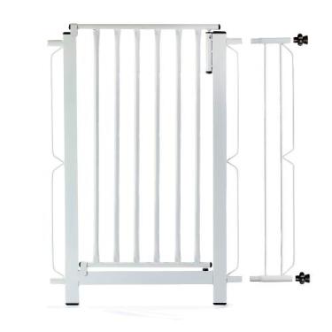 Imagem de Grade e portão para cachorro bebê pet, vãos de 76cm a 80cm - Grade Mas
