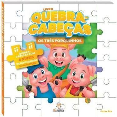Imagem de Quebra-cabeca Os Tres Porquinhos