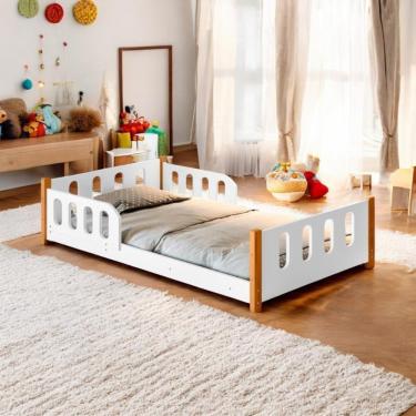 Imagem de Cama De Quarto Infantil Madalena Branco