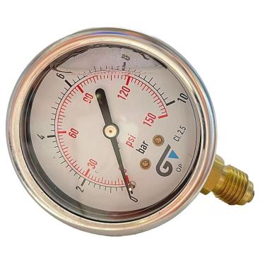 Imagem de Manômetro Genebre Com Glicerina Rosca Bsp ¼ Peso 20kg