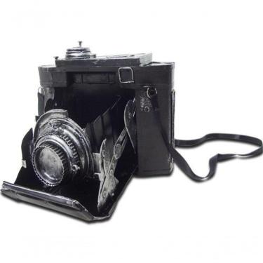 Imagem de Cofre Camera Fotografica Vintage Retro De Ferro Fundido 16Cm