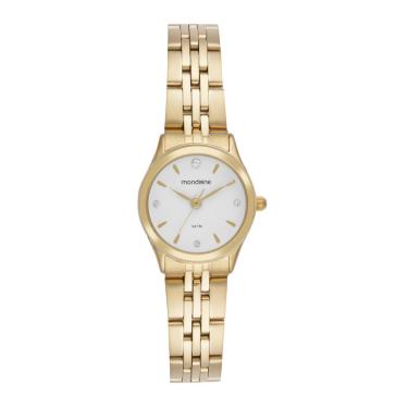 Imagem de Relogio Mondaine Feminino Ref: 32958lpmvde1 Casual Dourado
