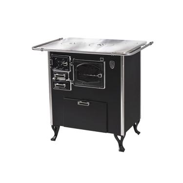 Imagem de Fogão A Lenha C Forninho Dir Preto Fornos Pinhal Alumínio N1