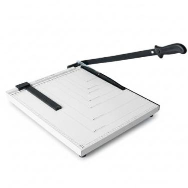 Imagem de Japard Cortador de papel guilhotina Cortador de papel A3 de 45,7 cm para sala de aula com guia de trava de lâmina de proteção de segurança, capacidade para 12 folhas