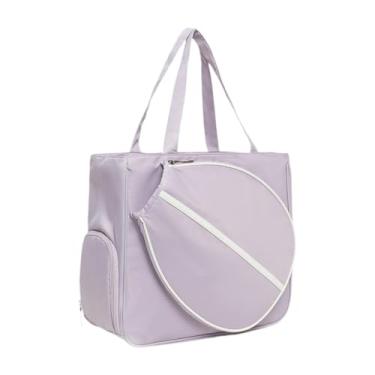 Imagem de oshhni Bolsa de badminton grande, profissional, para tênis, bolsa de ombro para mulheres e homens, Tolet