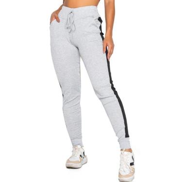 Imagem de Calça Bravaa Store Ribana Faixa Lateral 024-Feminino