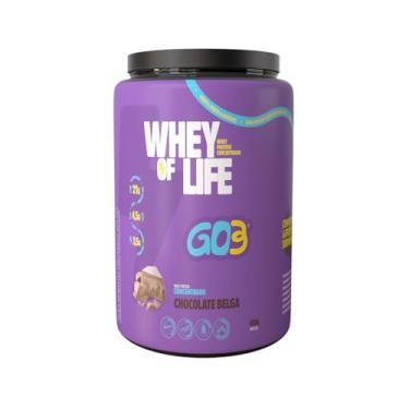 Imagem de GO3 - WHEY PROTEIN CONCENTRADO GO3 - POTE 450G -