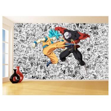 Imagem de Papel De Parede Dragon Ball Goku Página Manga 3,5M Dbz538 - Você Decor