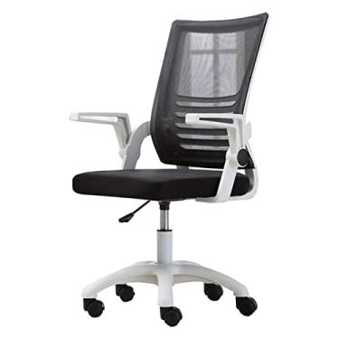 Imagem de Cadeira de escritório cadeira de computador grade cadeira de escritório dobrável apoio de braço cadeira de mesa estofada cadeira giratória Ni cadeira de trabalho com rodas cadeira de jogo cadeira