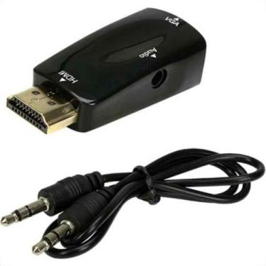 Imagem de Conversor De Video - Hdmi Para Vga - Saida R/L - ( Plug ) 075-0822 - S