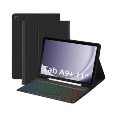 Imagem de Capa Teclado Retroiluminada Para Samsung Galaxy Tab A9 plus A9 X210 X2