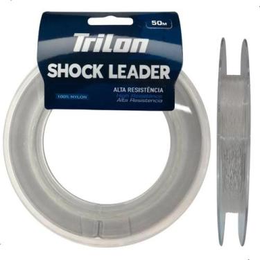 Imagem de Linha de Pesca Esportiva Trilon Shock Leader 50m Mazzaferro Alta Resis