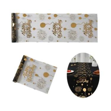 Imagem de Caminho De Mesa De Aniversário Para Crianças E Adultos De 18, 30, 40, 