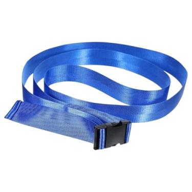 Imagem de oshhni Cinto de Mobilização Manual com Tração, Faixa Elástica para Exercícios nas Pernas e Ombros, Ideal para e Alongamento, Equipamento de Treino, Azul