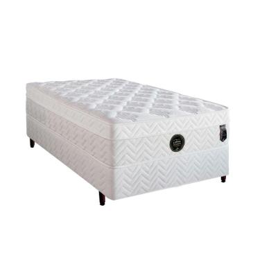 Imagem de Colchão Slim Pocket Plus - Latex E Molas Base Alta Medida Solteiro King 96x203cm Opcionais Box