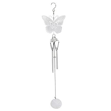 Imagem de Memorial Wind Chimes Simpatia Wind Chimes Windchimes ao ar livre Metal durável resistente à ferrugem em formato de animal Ornamento decorativo suspenso para jardim ao ar livre, (Rolamento 315