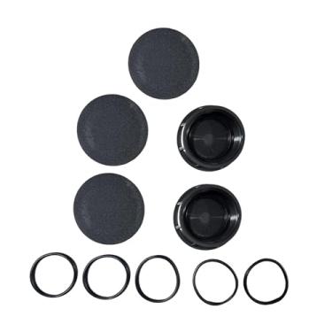 Imagem de Generic Conjunto de 5 Peças com Tampas para Cabeçote de Aspersor, Protetoras para Cabeçote de Aspersor E Anel de Vedação.