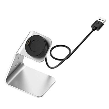Imagem de Generic Base de Carregador Fenix6, Base de Carregador de Smartwatch de Carregamento Estável e Seguro para Forerunner 745, Carregamento Eficiente para Usuários Empresariais, Cinza (#49)