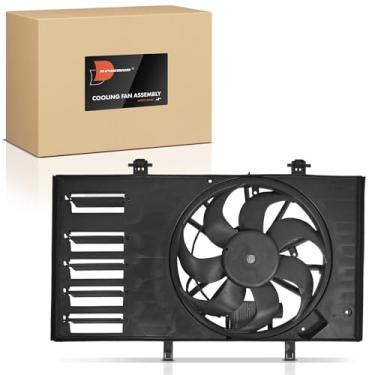 Imagem de A-Premium Conjunto de ventilador de resfriamento do radiador do motor compatível com Ford Fiesta 2014-2019, 1,6L