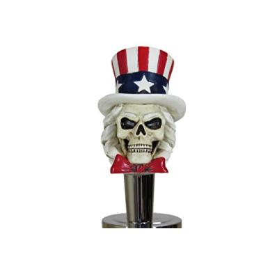 Imagem de Kool Collectibles Uncle Sam Patriotic Sports Bar Beer Tap Handle Kegerator Resin Zombie Breweriana Bar