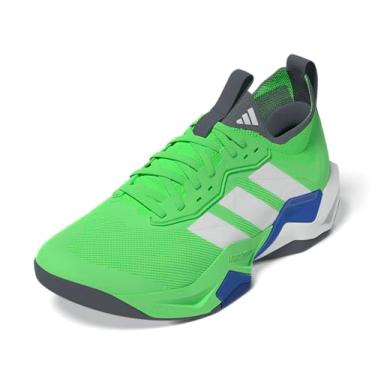Imagem de adidas Tênis masculino Rapidmove Advance 2, Lime Burst/Branco/Team Royal Blue, 39