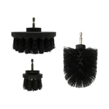 Imagem de Kit De Escova Elétrica Sem Fio Para Limpeza De Azulejos, Piso, Banheir